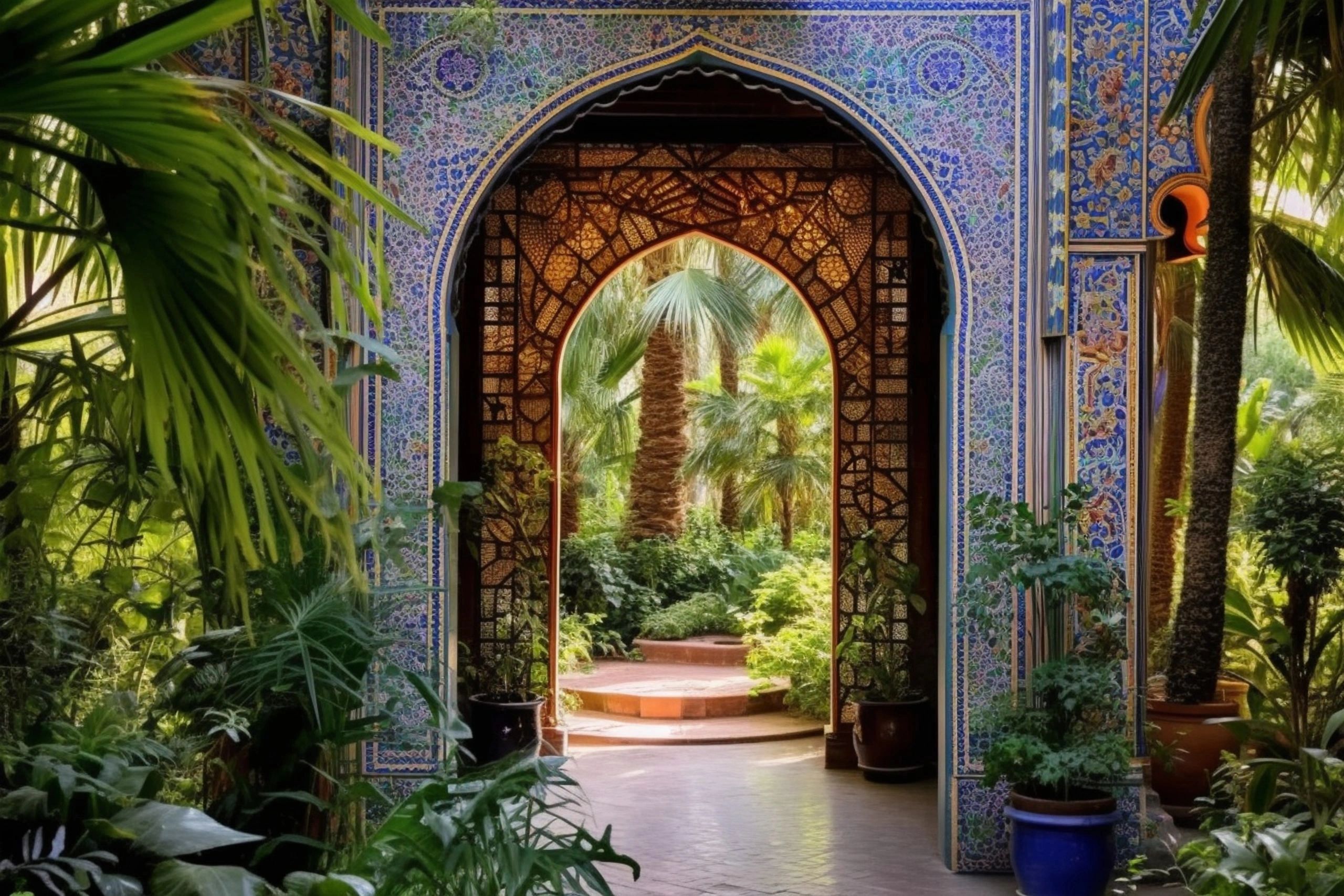 Mural Gardens Shower Curtains, Murals for Gardens, Garden Tapestries